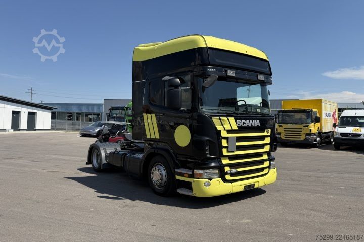 Đầu kéo tiêu chuẩn Scania R420 LA 4x2 Retarder / Swiss-Vehicle