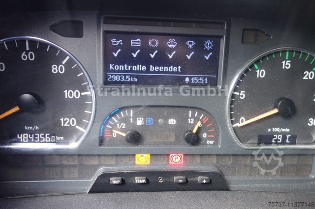 Transporter mit Koffer MERCEDES-BENZ 818 L Atego Koffer + LBW