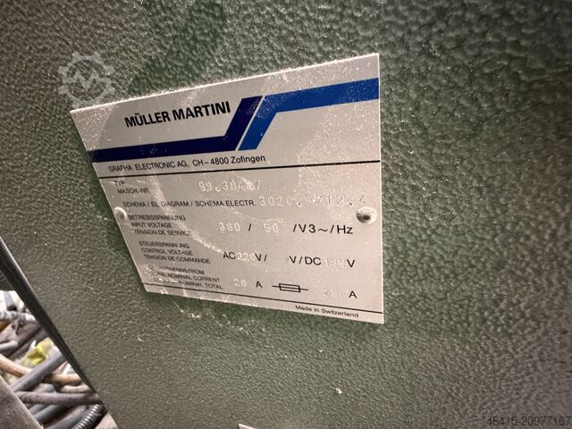 μηχάνημα βιβλιοδεσίας Muller Martini Pony