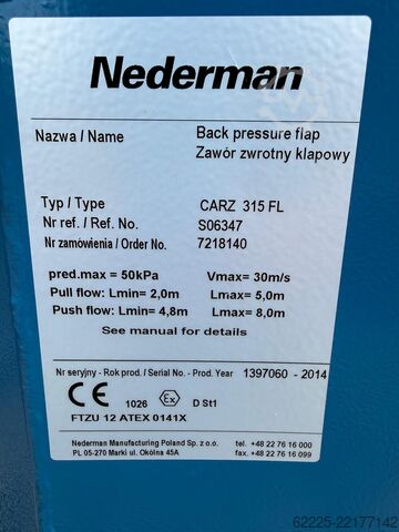 Nederman EX 溶接ヒューム抽出装置（産業用） Nederman Filtermax DX / EX