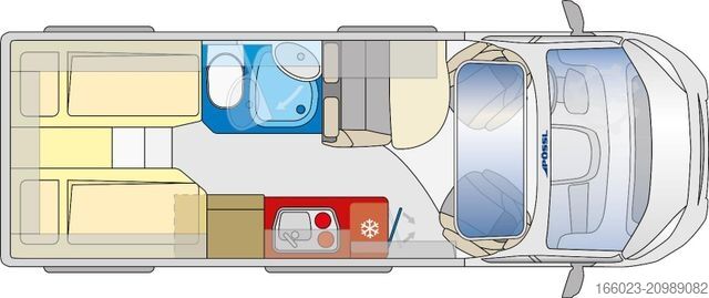 รถบ้าน PÖSSL Summit Prime 640 Fiat 160 PS