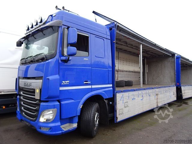 Nápojové vozidlo DAF XF 460*kpl Zug*2x 7,7m Schwenkwand*2x LBW*MX Ret