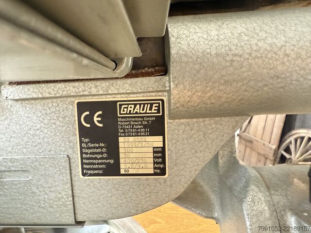 Kap- och gersåg Graule ZS 85 NS