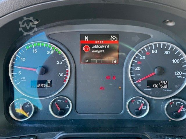 รถบรรทุกพื้นเรียบพร้อมผ้าใบคลุม MAN TGL 8.220 4x2 BL ¤6D 8,6to. Schalter A/C LBW