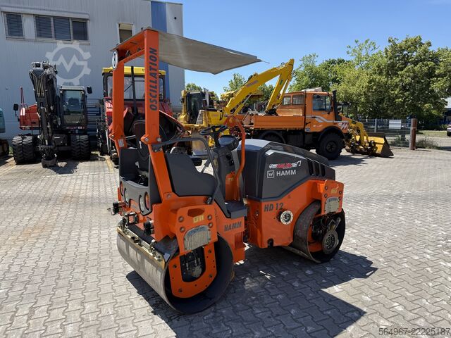 Tandem silindir Hamm HD12 VO Tandemwalze 22,9 kW Kubota