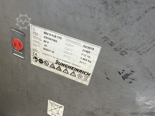 Carrello elevatore elettrico a 4 ruote Jungheinrich EFGS30