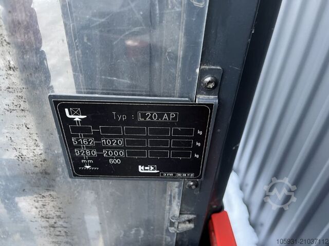 Carrello elevatore a forchettoni Linde L20AP