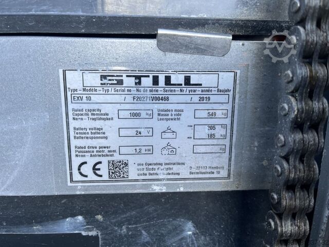 Deichselstapler Still EXV10