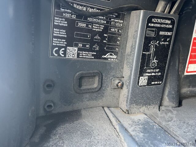 LPG Forklifts Linde H35T-02