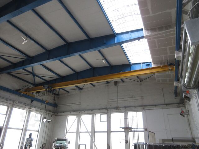 Kranhimmel kran, hallkran, spår 17.500 mm Demag Hallenkran Brückenkran Kran 3,2 tt Seilzug DR 3200Kg Spur 17,5m Hub 10m