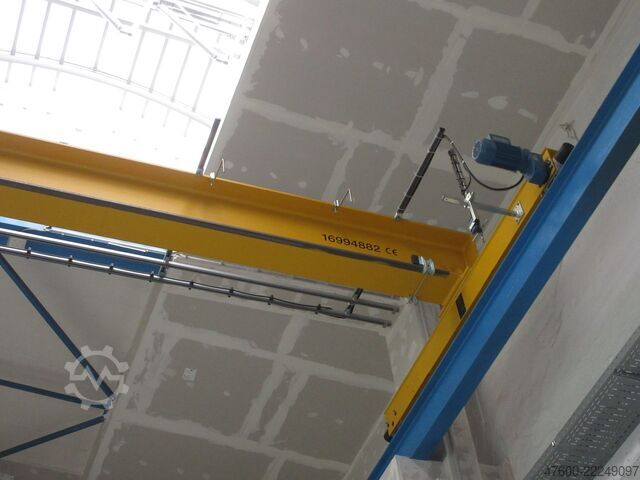 Kranhimmel kran, hallkran, spår 17.500 mm Demag Hallenkran Brückenkran Kran 3,2 tt Seilzug DR 3200Kg Spur 17,5m Hub 10m