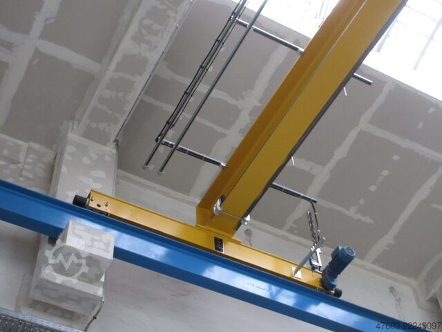 Kranhimmel kran, hallkran, spår 17.500 mm Demag Hallenkran Brückenkran Kran 3,2 tt Seilzug DR 3200Kg Spur 17,5m Hub 10m