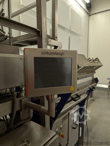  Multiweigh Complete weighing and packing line