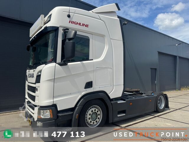 স্ট্যান্ডার্ড SZM Scania R410 / Retarder / Drivable / 2 Tanks / NL Truck