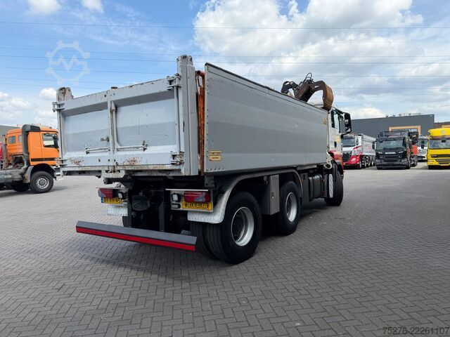 Самоскид з краном-маніпулятором MAN TGS 26.360 6x6 Kipper / Z kraan Euro 5