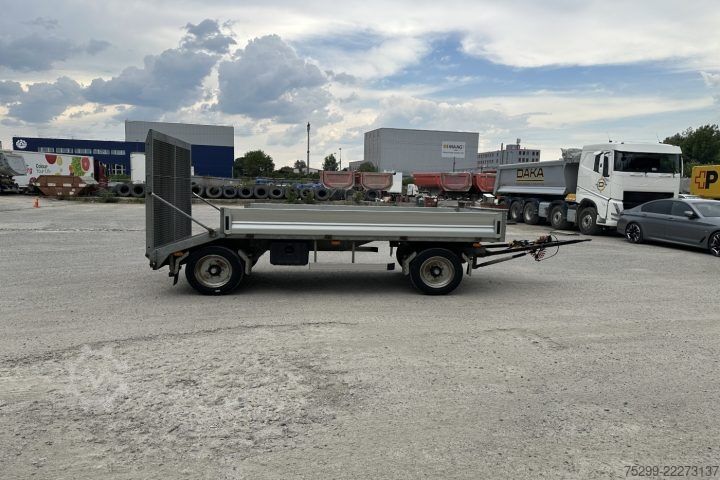Anhänger mit Pritsche & Plane  PHT 6000 Brücke / Swiss-Vehicle