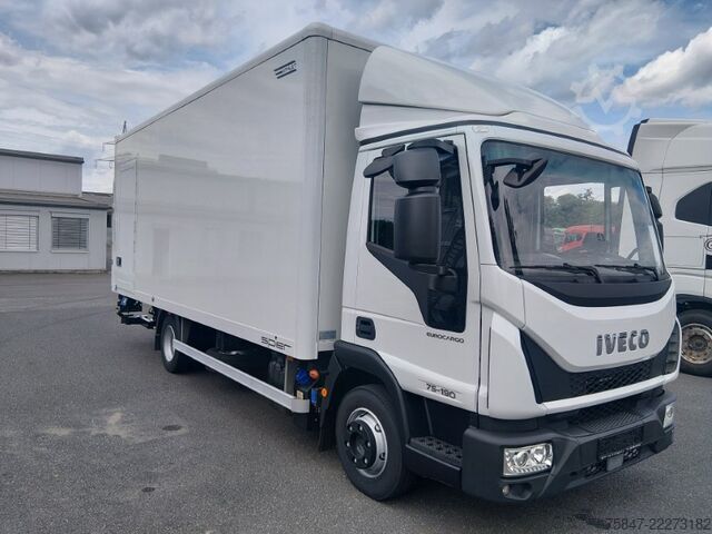 Sandučar kamion Iveco EuroCargo ML 75 E 19/P LBW Kamera