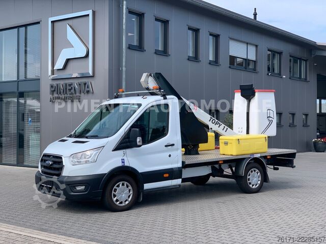Lastbilsmonterad arbetsplattform FORD Transit 2.0 TDCI Hubarbeitsbühne Topy11 11m RFK