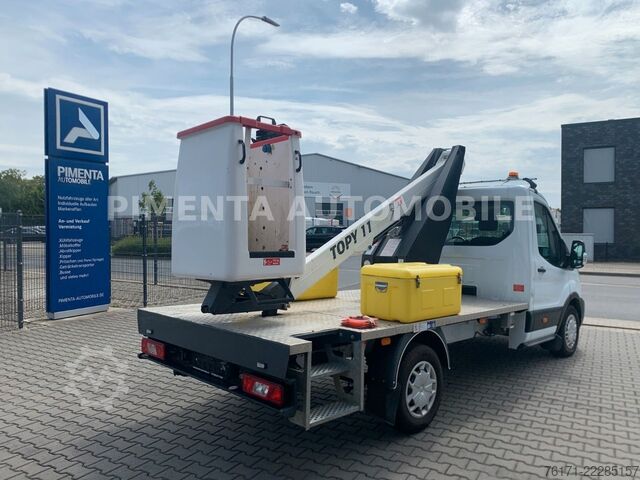 Lastbilsmonterad arbetsplattform FORD Transit 2.0 TDCI Hubarbeitsbühne Topy11 11m RFK