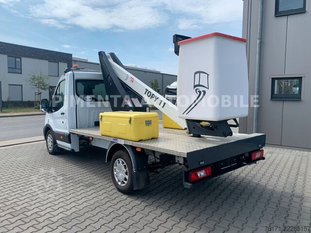 Lastbilsmonterad arbetsplattform FORD Transit 2.0 TDCI Hubarbeitsbühne Topy11 11m RFK