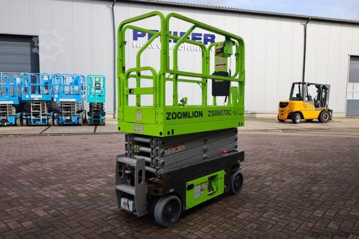 Ножничный подъемник Zoomlion ZS0607DC Li Valid inspection, *Guarantee! Electric