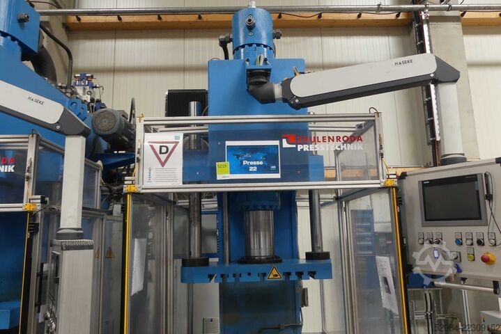 ZEULENRODA hydraulic single-column press ZEULENRODA PRESSTECHNIK PYE 100 F