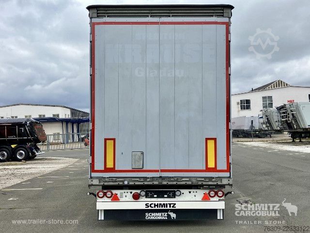 Open oplegger met zeil Schmitz Cargobull Curtainsider Mega Getränke
