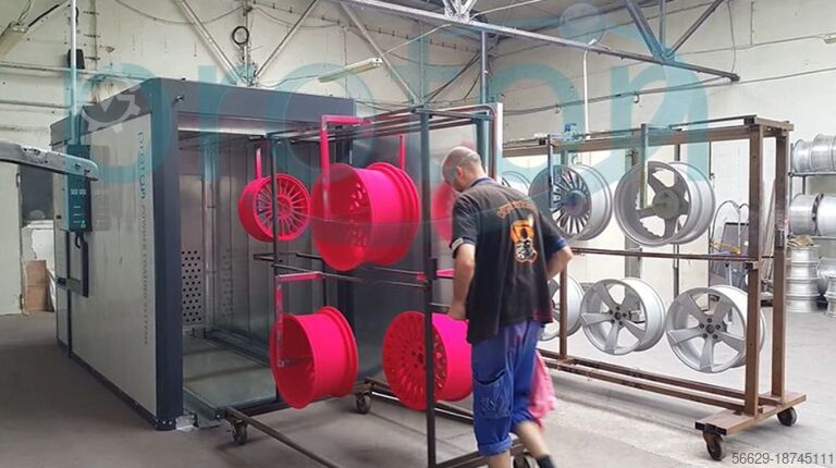 ⭐Porfestő kemence + porfestő kabin + (festő)porszóró pisztoly⭐ Proton MINIPBMAT-1-S