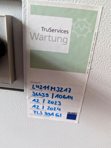 Laserschweißanlage TRUMPF Laserschweißanlage