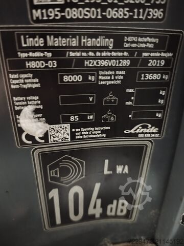 手動スタッカー linde H80D-03
