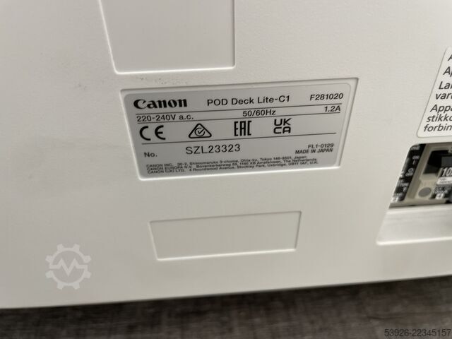  Canon imagePRESS V800 incl. Fiery, Booklet Finisher, Paperdeck