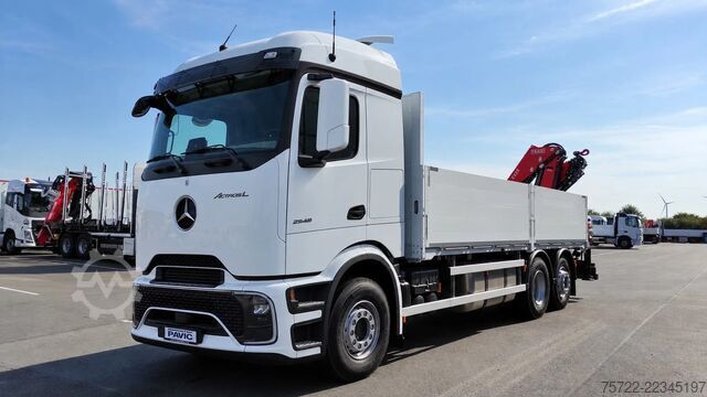Plateau de chargement Mercedes-Benz Actros 2548 L 6x2 ProCabin Baustoff-Pritsche FA...
