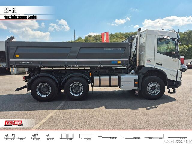 Camion plateau VOLVO FMX 6x4 R Xpress Meiller DSK