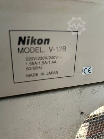 Profielprojector optisch meetapparaat Nikon V-12B