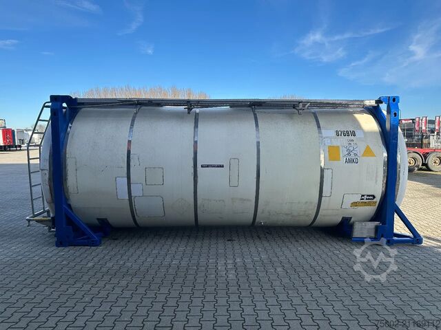 タンクコンテナ Van Hool 20FT SWAPBODY 30.900L, UN PORTABLE T11, 5Y- + C...