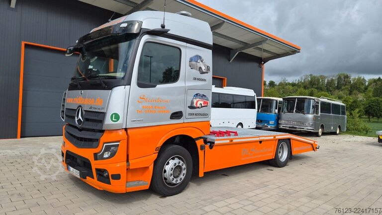 Autotransporter LKW MERCEDES-BENZ Actros 5 L-Fahrerhaus 2-Achser FG 1840 4x2L OM4