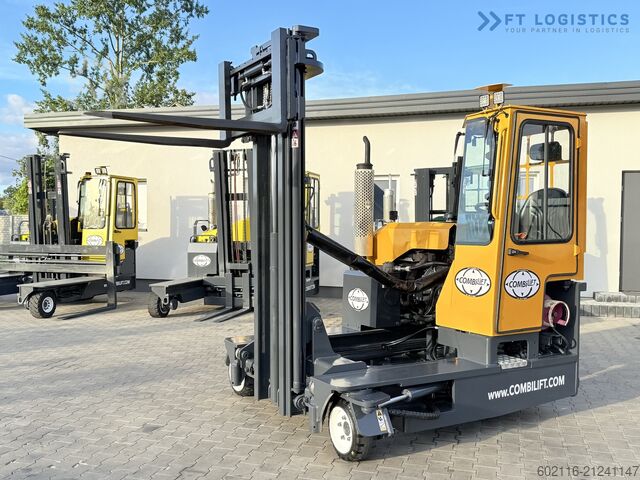 מלגזה ארבע-כיוונית Combilift C3000 GAS DUPLEX 4500 FREE LIFT CABIN