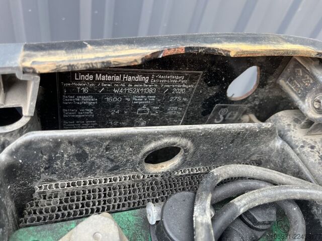 Niederhubwagen Linde T16