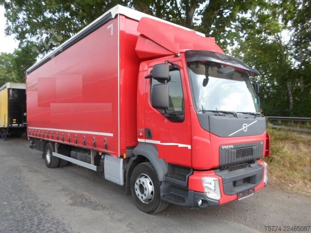 Autocarro con pianale e telone VOLVO FL 280/ LBW/ EDSCHA VERDECK !!