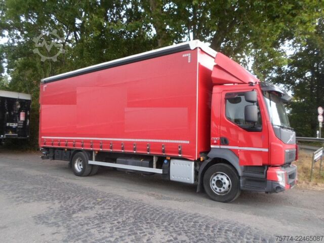 Autocarro con pianale e telone VOLVO FL 280/ LBW/ EDSCHA VERDECK !!