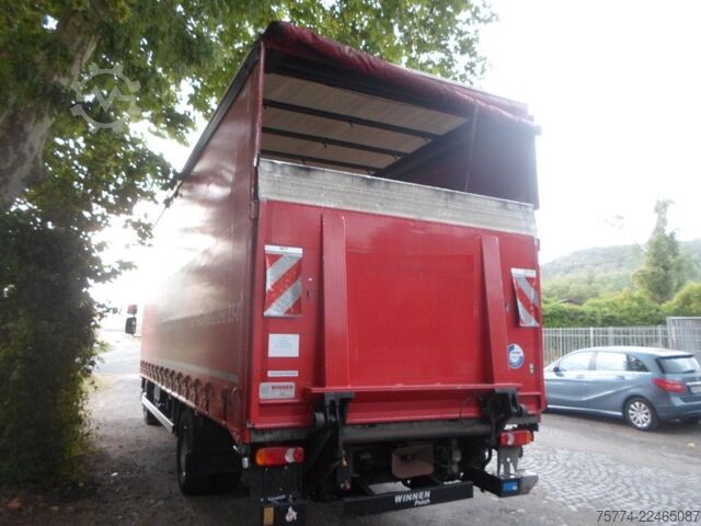 Autocarro con pianale e telone VOLVO FL 280/ LBW/ EDSCHA VERDECK !!