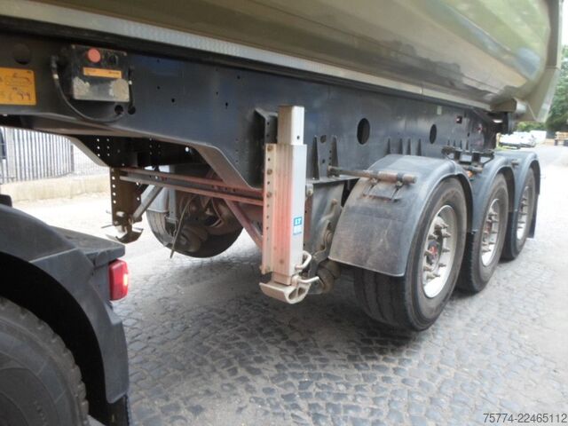 Semirimorchio ribaltabile MEILLER KISA 3/Stahlmulde/ca. 29 m/E-Verdeck