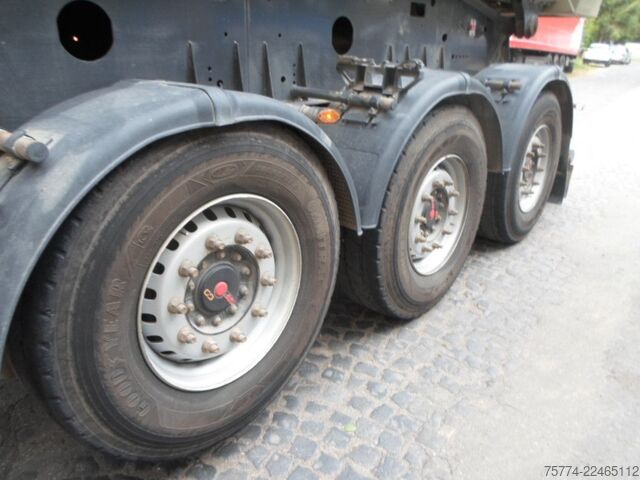 Semirimorchio ribaltabile MEILLER KISA 3/Stahlmulde/ca. 29 m/E-Verdeck