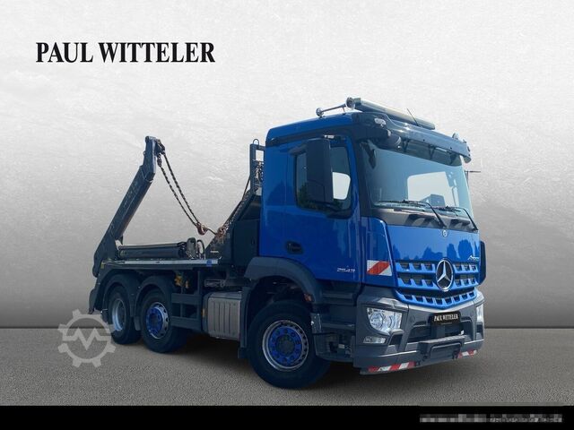 Camion benne MERCEDES-BENZ Arocs 2543 L 6x2 Absetzkipper Meiller AK 16/NAVI