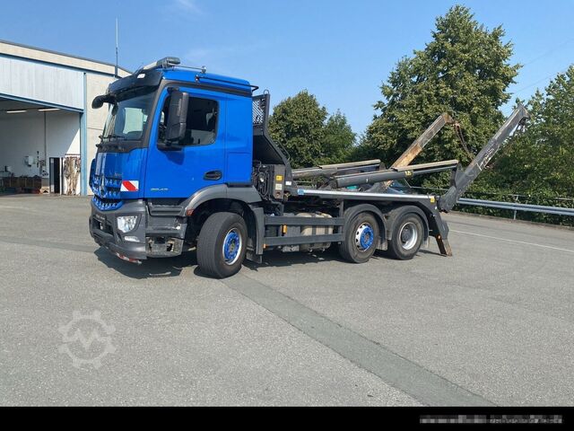 Camion benne MERCEDES-BENZ Arocs 2543 L 6x2 Absetzkipper Meiller AK 16/NAVI