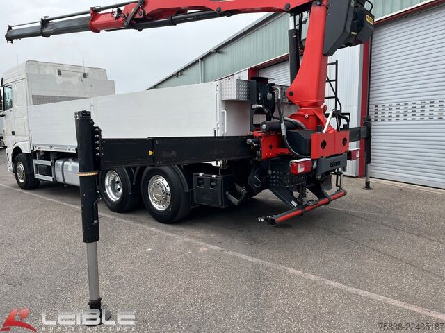 Grúa montada en camión DAF XF 480*Palfinger Kran*Lift/Lenkachse*394 TKM*