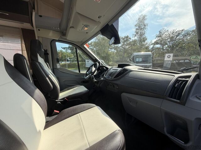 แคมเปอร์กึ่งบูรณาการ CHAUSSON Welcome 737 Klima, SAT/TV, Solar