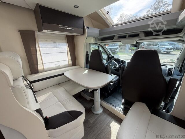 แคมเปอร์กึ่งบูรณาการ CHAUSSON Welcome 737 Klima, SAT/TV, Solar