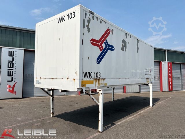 Remorque porte-caisson KRONE WK 7.3 RSTG*Koffer*45m³*Rolltor*