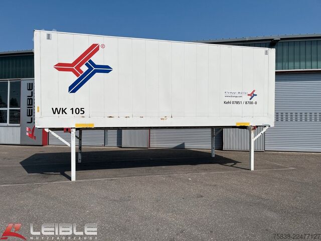 Remorque porte-caisson KRONE WK 7.3N2RSTG*Koffer*45m³*Rolltor*Doppelstock